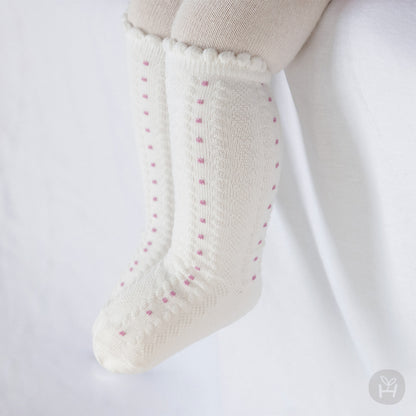 Leanna baby knee socks
