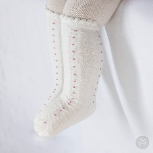 Leanna baby knee socks
