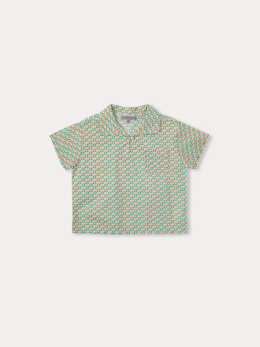 Block Half Shirt