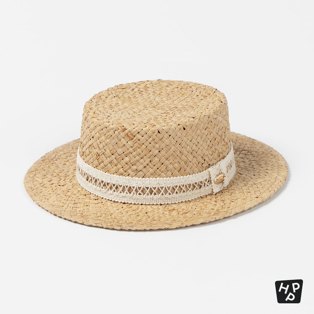 Deline Baby Raffia Panama Hat