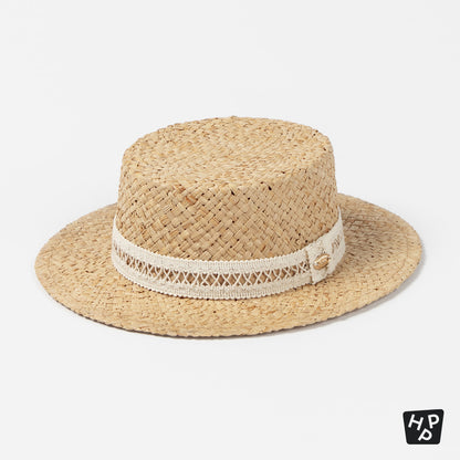 Deline Baby Raffia Panama Hat