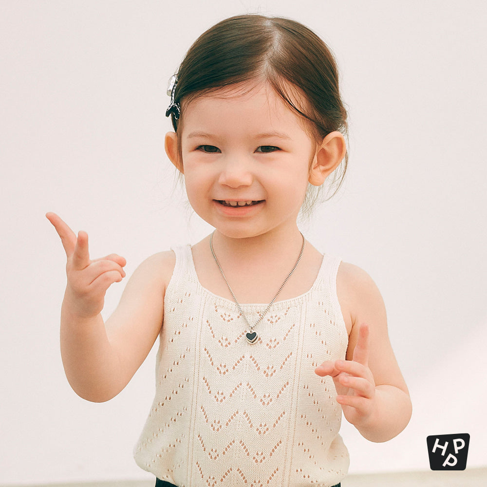 Betty knit baby sleeveless t-shirt