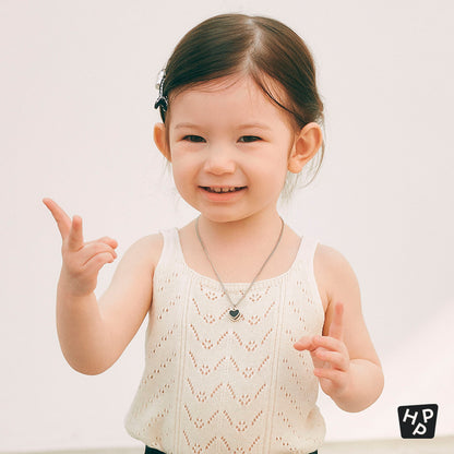 Betty knit baby sleeveless t-shirt