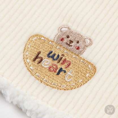 Mir snow baby banana bib