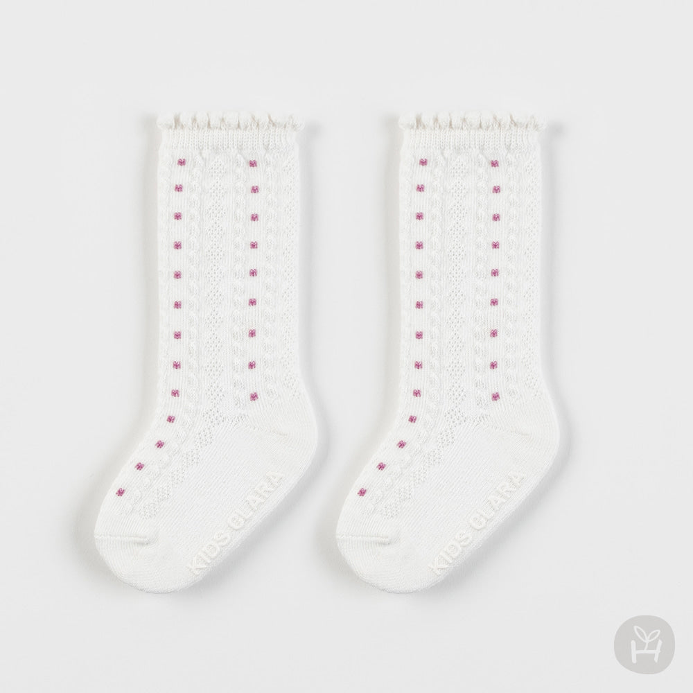 Leanna baby knee socks