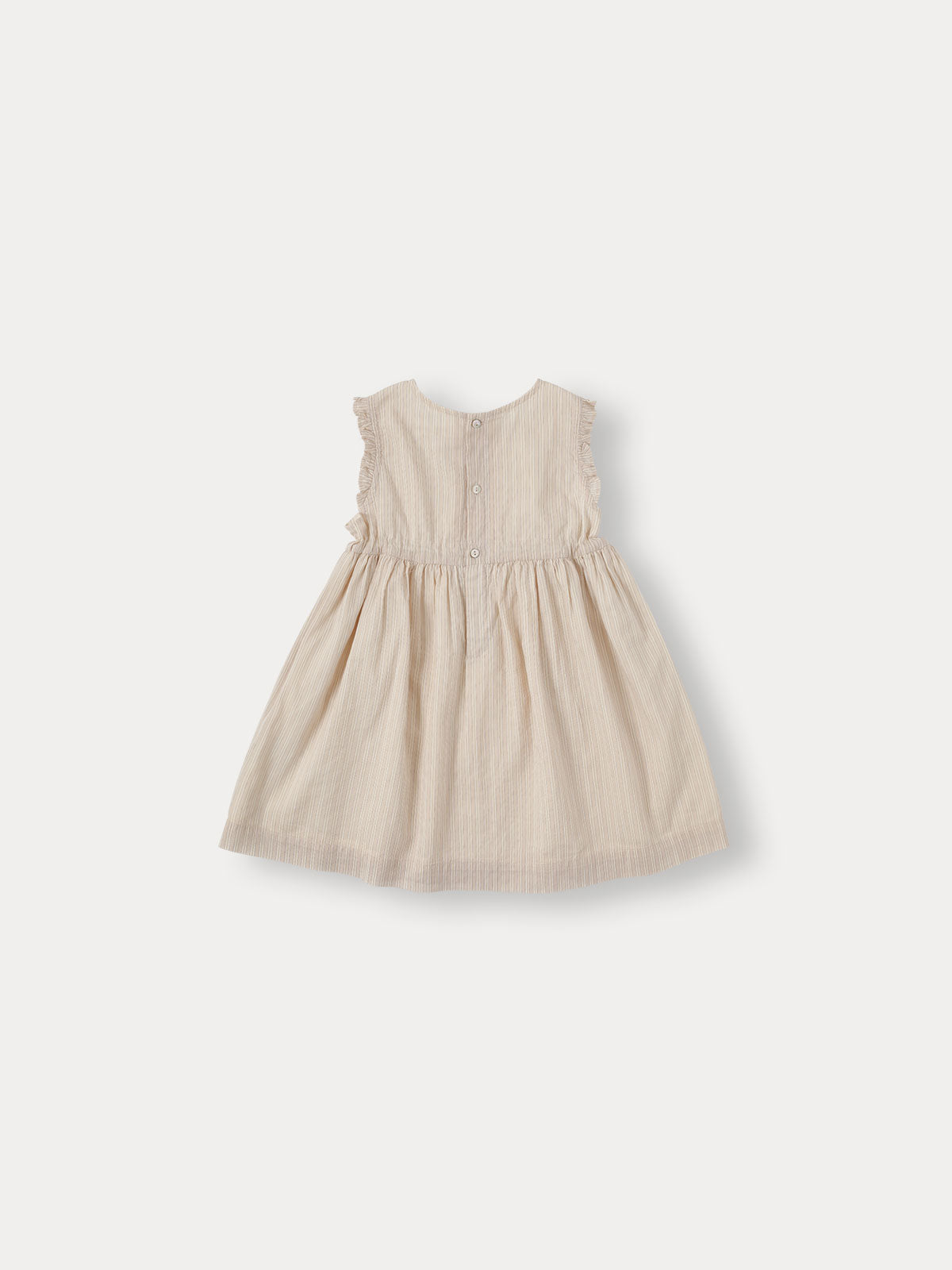 Ian Stripe Dress - Pale Pink