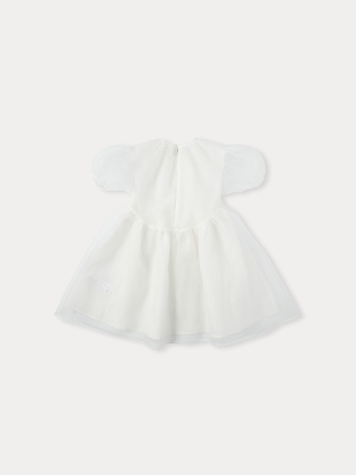 Ella Layered Dress - White