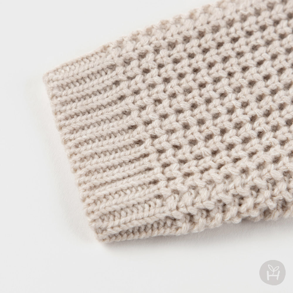 Linda knit baby cardigan