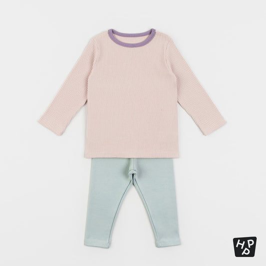 Plang ribbed lounge wear