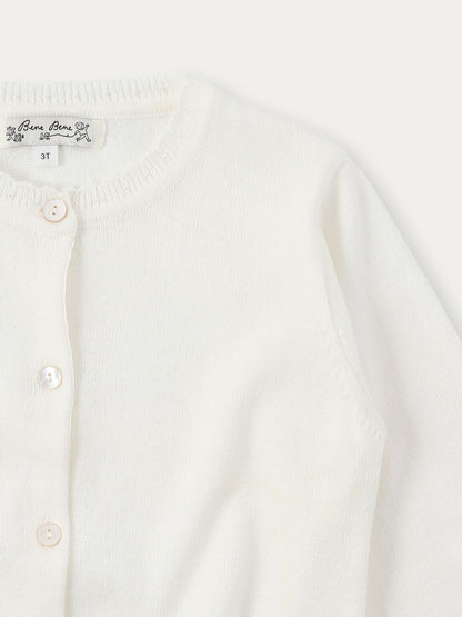 Meriel Knit Cardigan - White