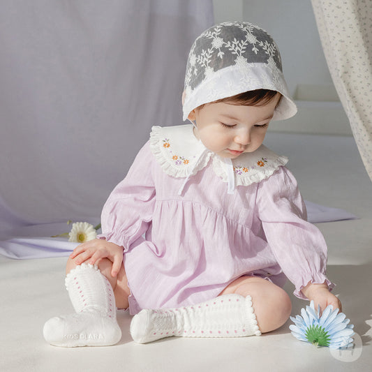 Leanna baby knee socks