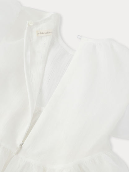 Ella Layered Dress - White