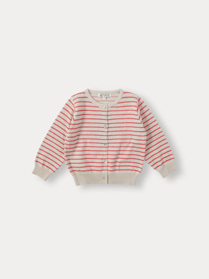 Ollie Knit Cardigan - Ecru