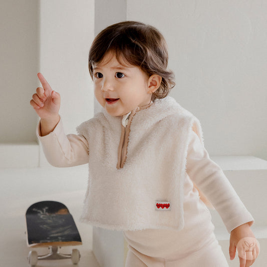 Furry Hooded Baby Neoprene Wear