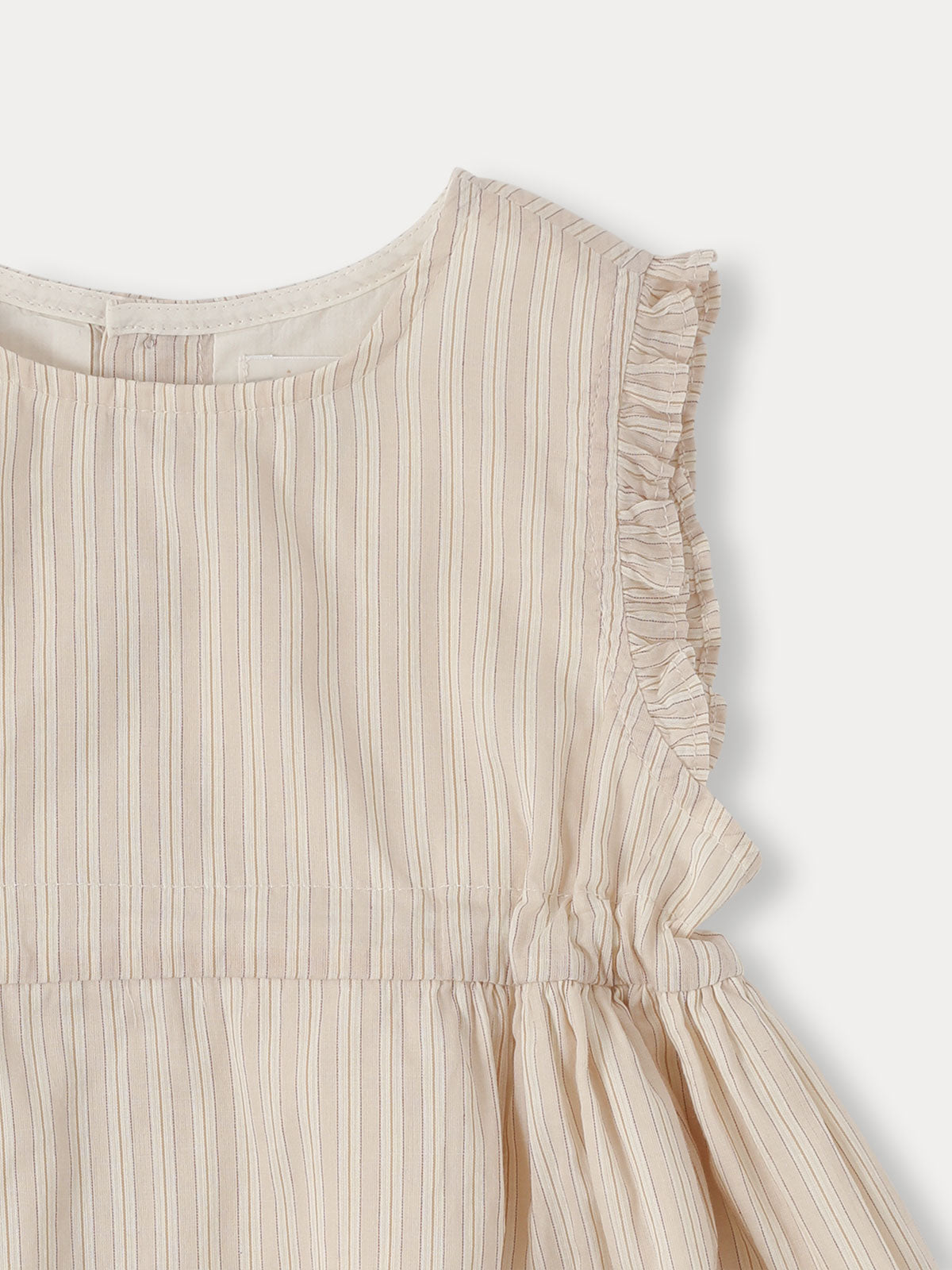 Ian Stripe Dress - Pale Pink