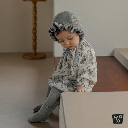 Polka baby leggings set