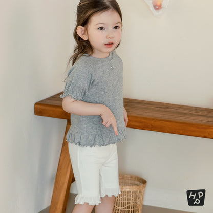 Ayla Eyelet Short-Sleeve T-shirt