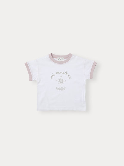 Marine T-shirt Light Pink