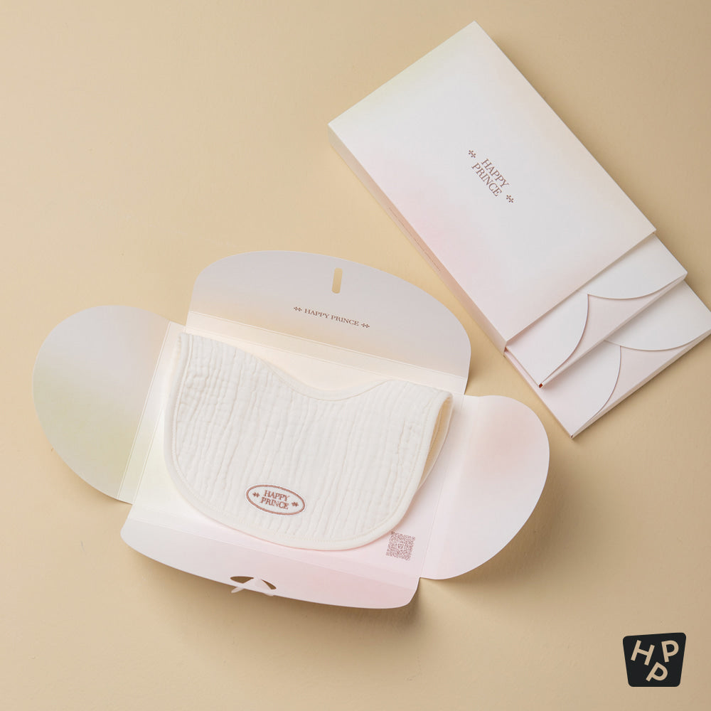 Loving 6-Layer Cotton Gauze Baby Bib 3-Piece Set