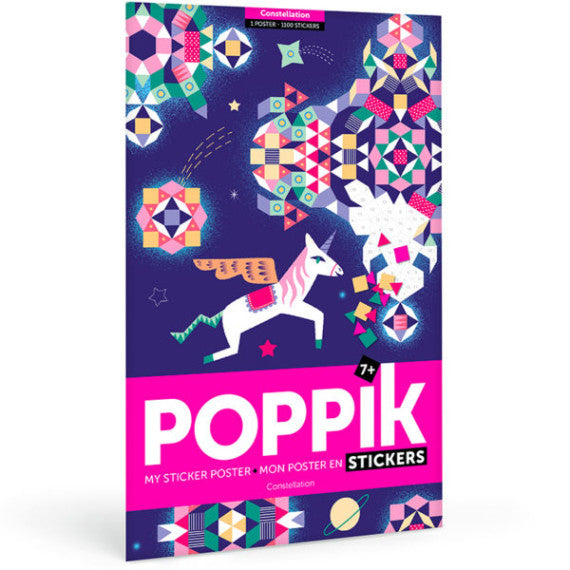 Poppik - Stickers poster - CONSTELLATION – LaYan Kids CluB