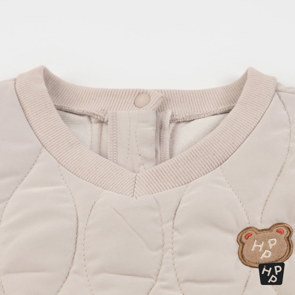 Ellado padded baby sweatshirt