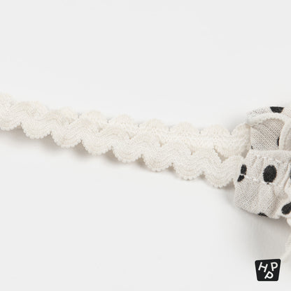 Plume baby hairband