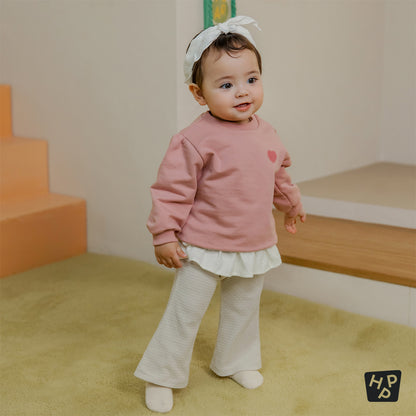 Eloa Frill Long-Sleeve T-Shirt