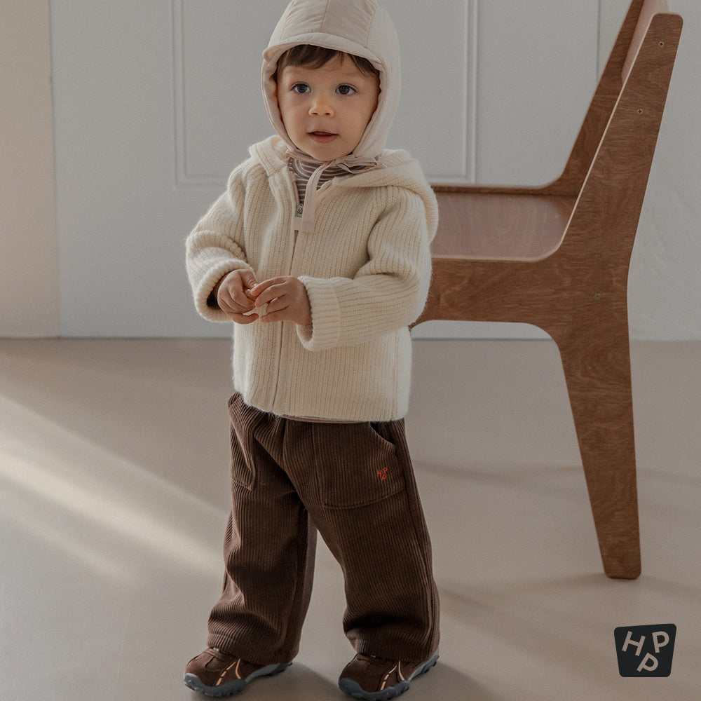 S’more Fleece Lined Corduroy Wide Pants