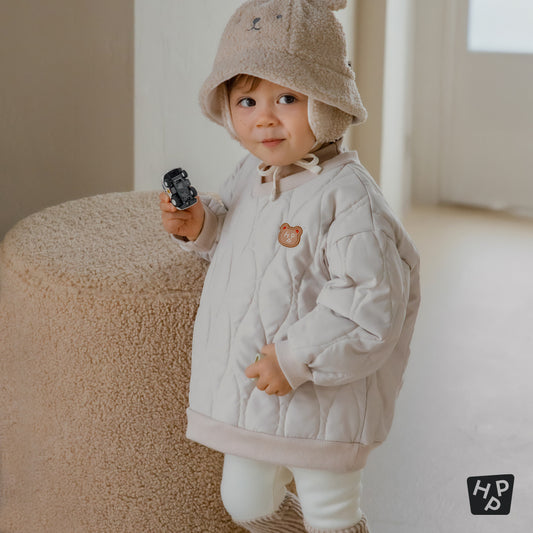 Ellado padded baby sweatshirt
