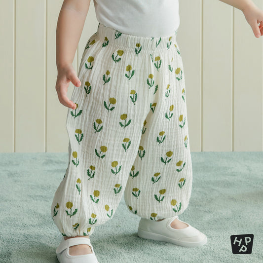 Happy Bebe Cotton Gauze Summer Baby Pants