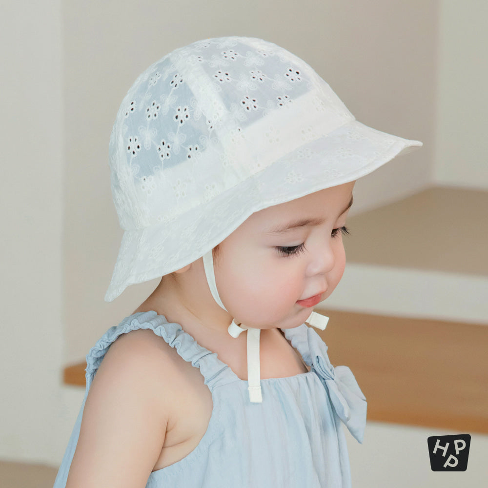 Marshall Eyelet Baby Sun Hat