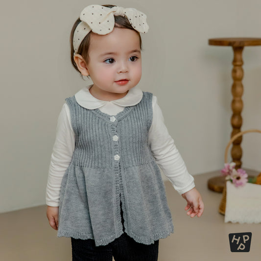 Karen Round Collar long sleeve