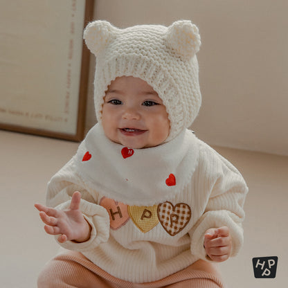 Cupid snow baby bananabib