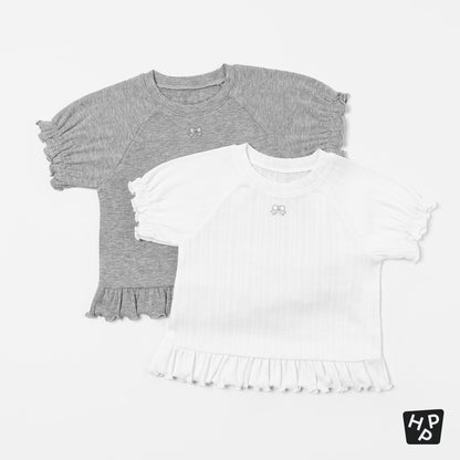 Ayla Eyelet Short-Sleeve T-shirt