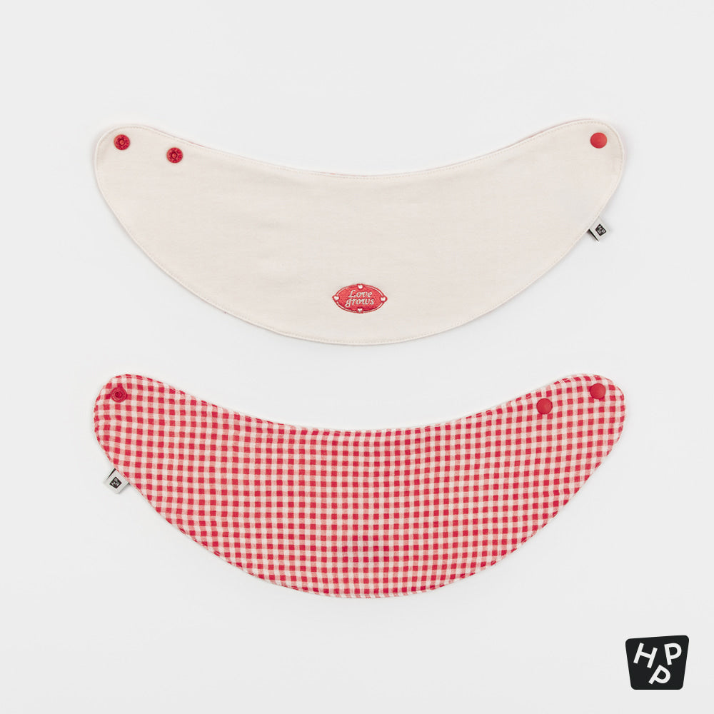 Dahlia Reversible Baby Banana Bib