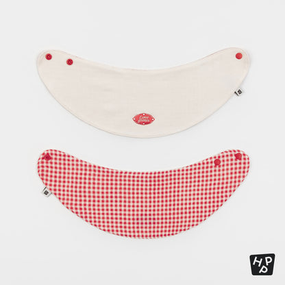 Dahlia Reversible Baby Banana Bib