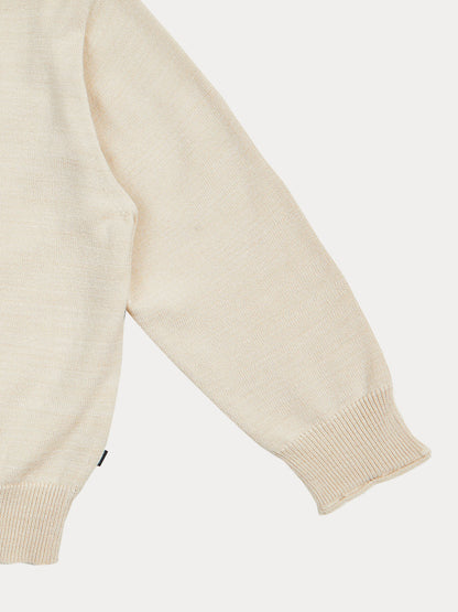 Blythe Knit Cardigan Ecru