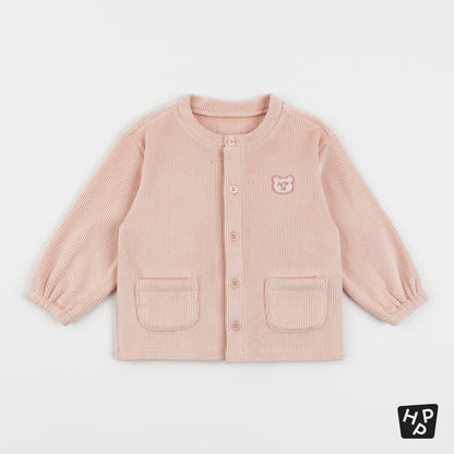 Hug double velour cardigan