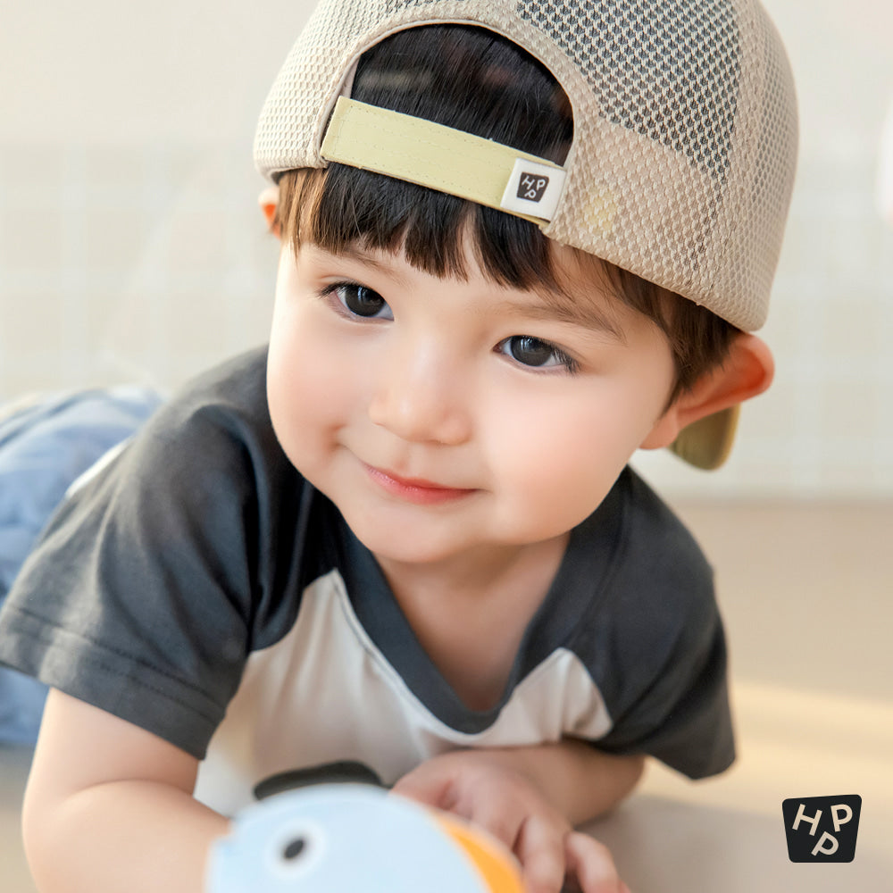Flash Half-Mesh Ball Cap