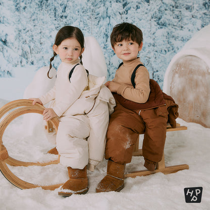 Happy Bear all-in-one snowsuit