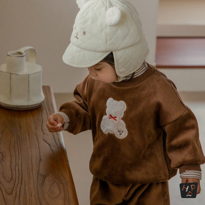 Mochabear double velour sweatshirt