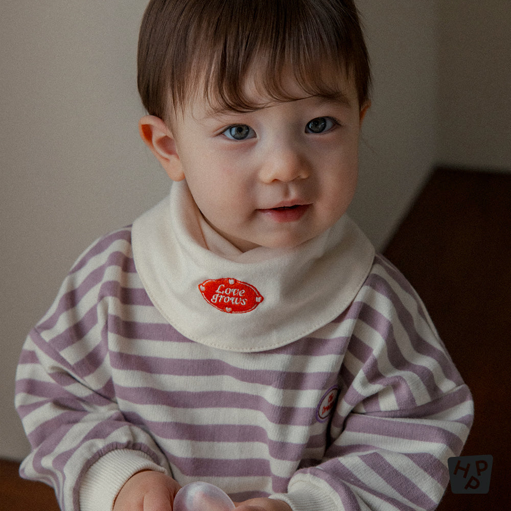 Dahlia Reversible Baby Banana Bib