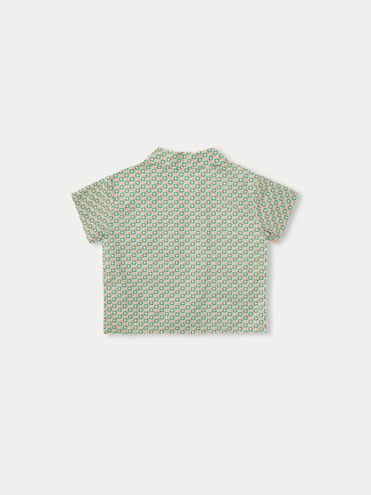 Block Half Shirt