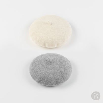 Blooming wool beret