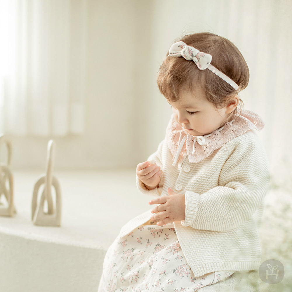 Neo knit baby cardigan