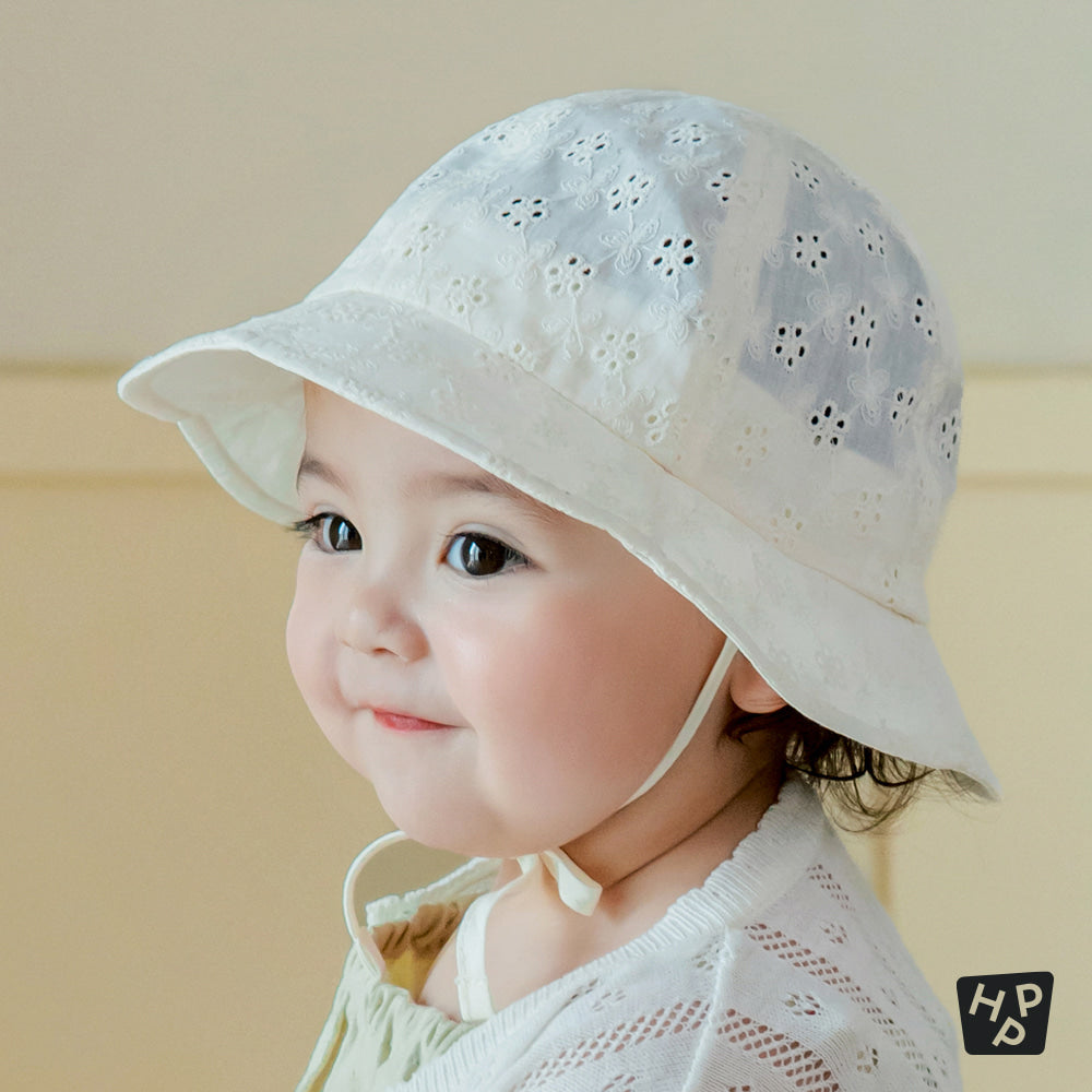 Marshall Eyelet Baby Sun Hat