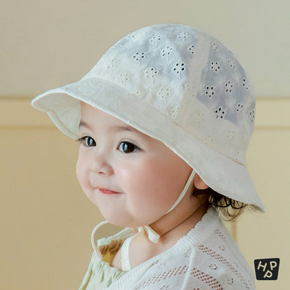 Marshall Eyelet Baby Sun Hat