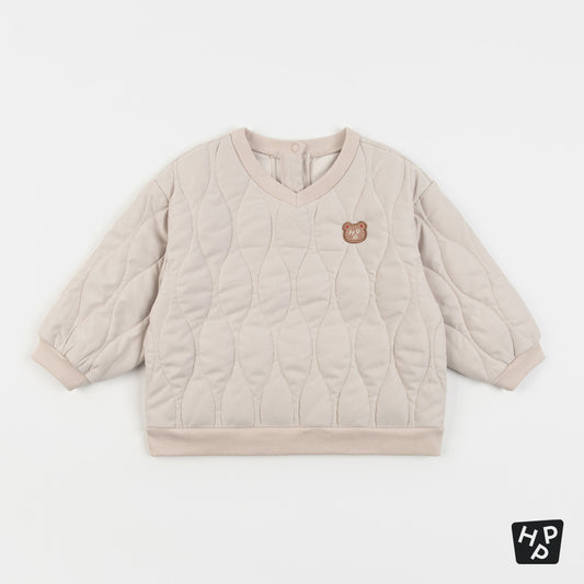 Ellado padded baby sweatshirt