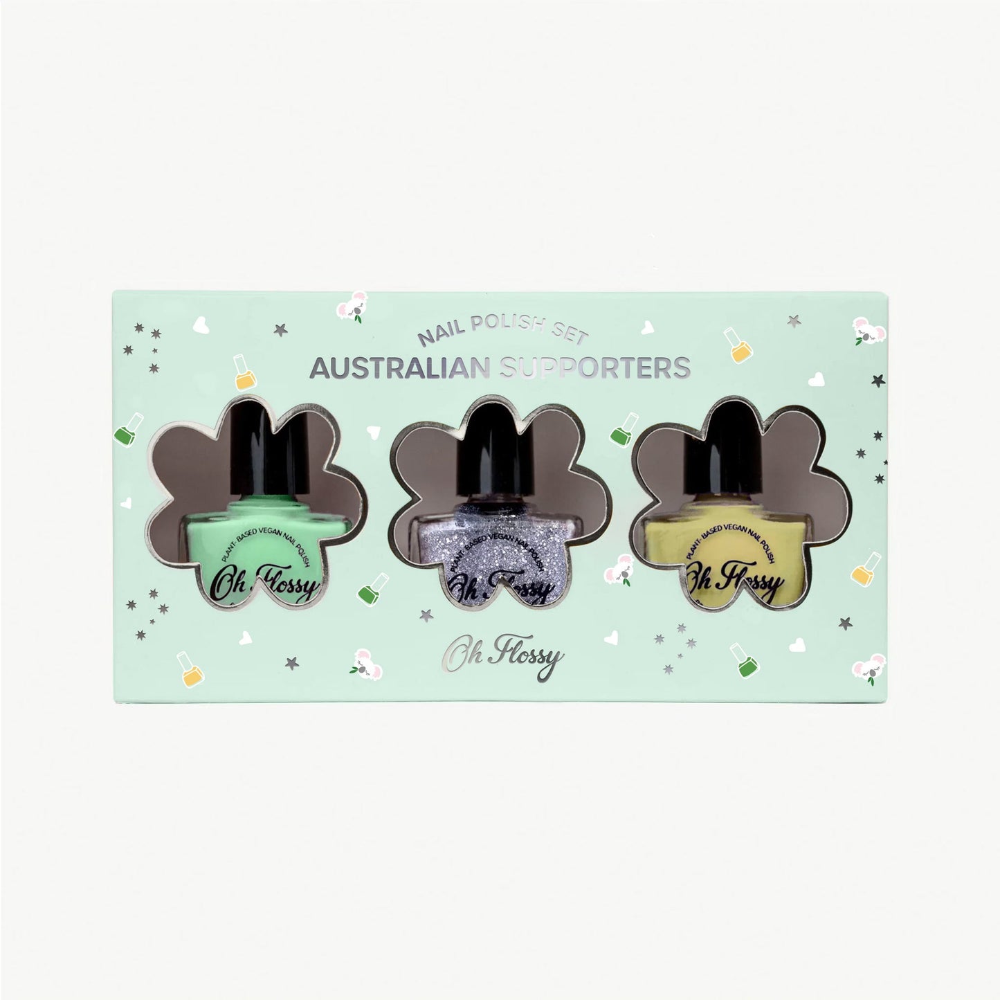 Australian Supporters Nail Polish Set