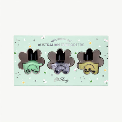 Australian Supporters Nail Polish Set